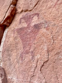 Bonus: a petroglyph